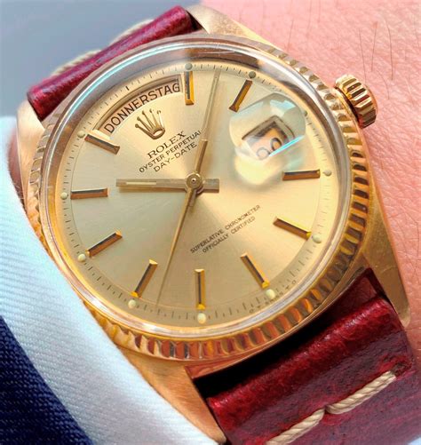 vintage rolex uhrenhändler|Rolex vollgold herren.